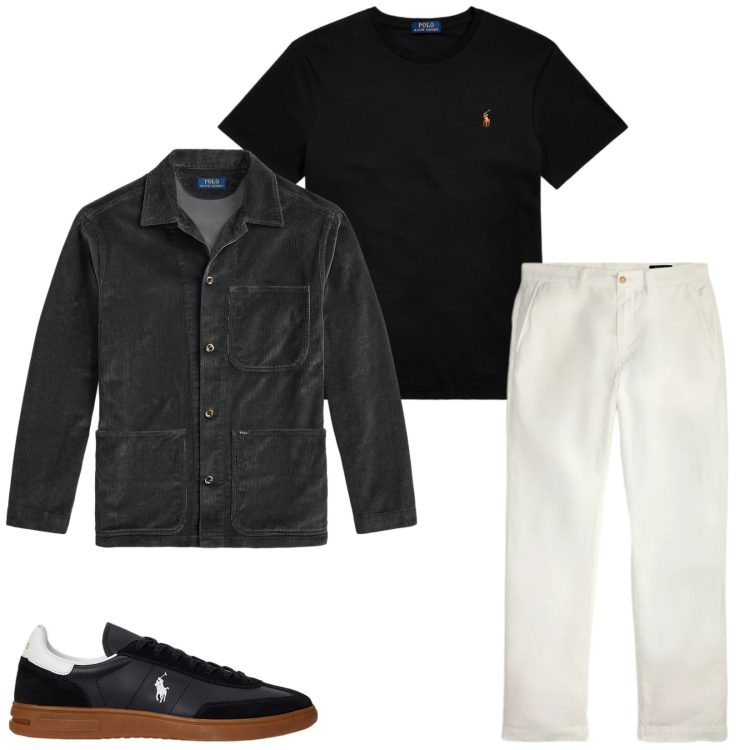 Outfit uomo - Total look #2342343. Stile Casual per Tutti i giorni. Abbinamento con sneakers, giacche, pantaloni, t-shirt.