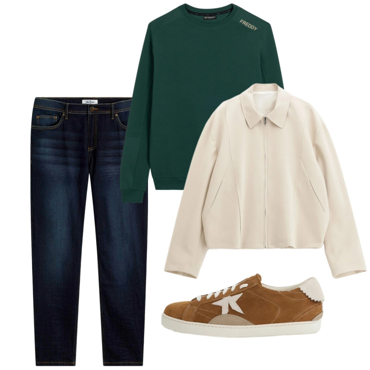 Outfit uomo - Febbraio. Stile Casual per Tutti i giorni. Abbinamento con jeans slim fit, cappotti, sneakers, felpe.