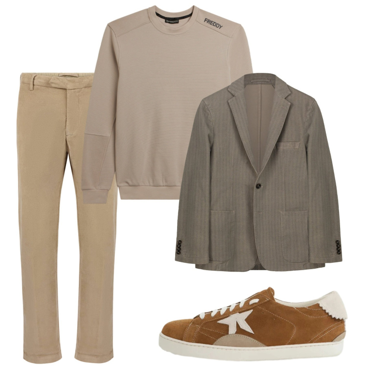 Outfit uomo - Verso la nuova stagione. Stile Casual per Tutti i giorni. Abbinamento con sneakers, felpe, pantaloni, giacche.