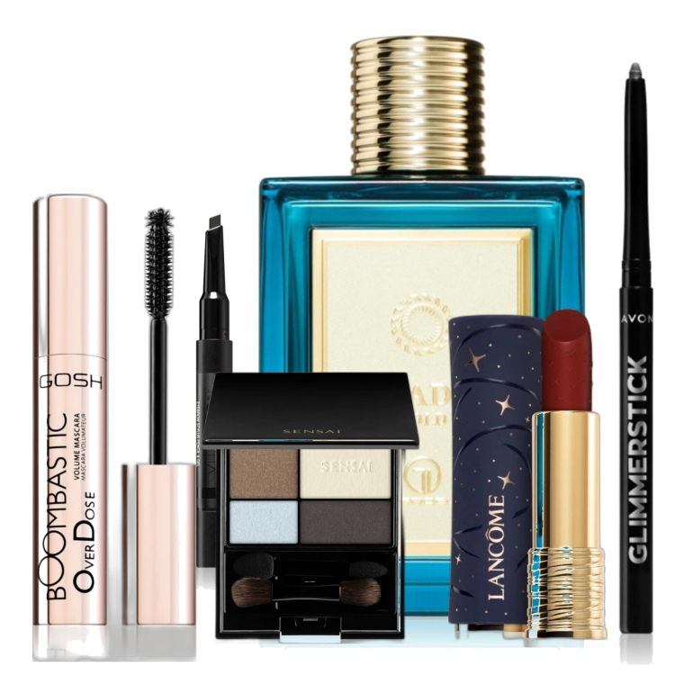 Outfit donna - A Sanremo...come mi trucco?. Abbinamento con mascara, eyeliner, profumi, ombretti, rossetti, mascara.