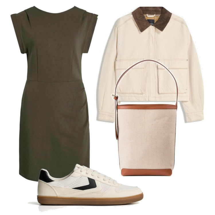 Outfit mujer - Urban look. Estilo Urban para Todos los días. Combinación con bolsos saco, sneakers, vestidos largos, blazers.