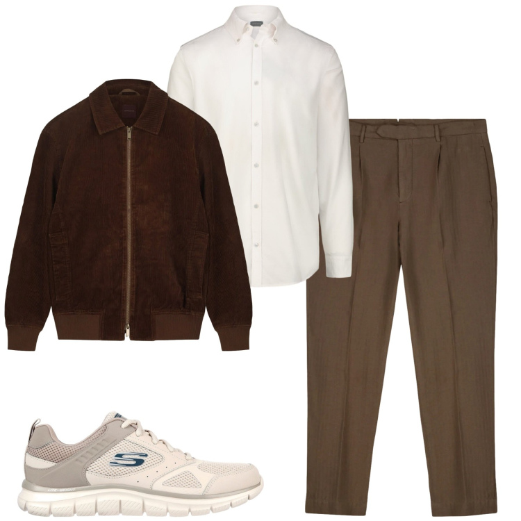 Outfit uomo - Doppelganger. Stile Urban per Tutti i giorni. Abbinamento con pantaloni, giacche, sneakers, camicie.