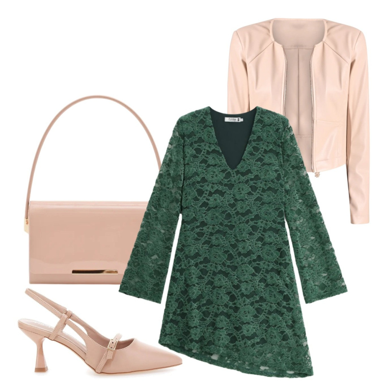 Outfit donna - Buona festa della donna. Stile Bon Ton per Serata fuori. Abbinamento con vestiti corti, pochette, giacche, décolleté.