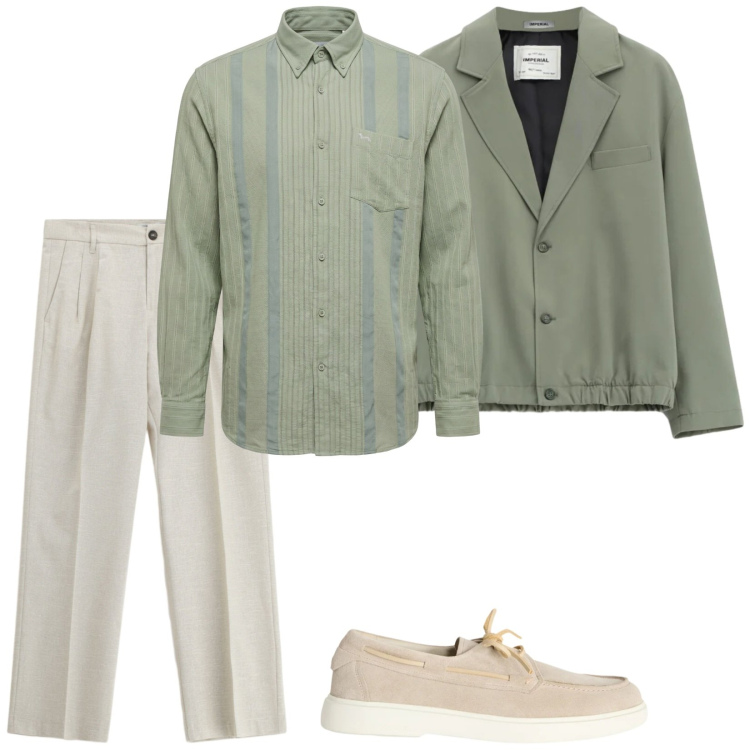 Outfit uomo - Beautiful. Stile Trendy per Serata speciale. Abbinamento con scarpe stringate, camicie, pantaloni, giacche.