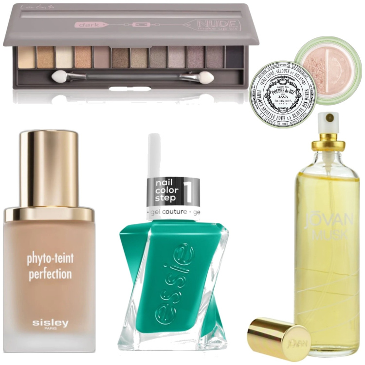 Outfit donna - Beauty-box #2362223. Abbinamento con profumi, ombretti, smalti, fondotinta, ciprie.