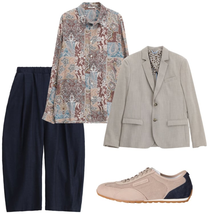 Outfit uomo - Trendy mood. Stile Trendy per Tutti i giorni. Abbinamento con sneakers, camicie, pantaloni, giacche.