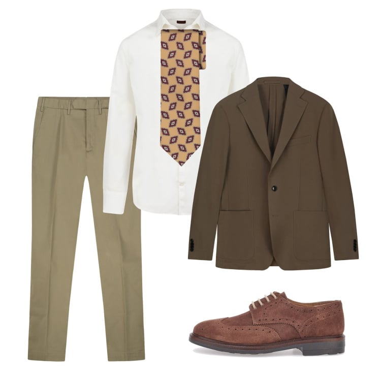 Outfit uomo - Bellissimo così. Stile Biker Rock per Serata speciale. Abbinamento con giacche, camicie, scarpe stringate, pantaloni, cravatte.