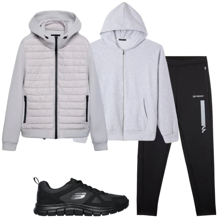 Outfit uomo - Bellissimo giubbottino by Terranova. Stile Casual per Sport. Abbinamento con pantaloni, sneakers, giacche, felpe con cappuccio.