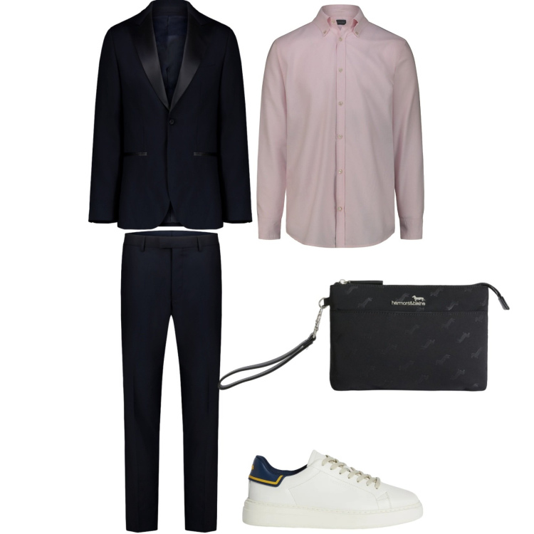 Outfit uomo - Total look #2367576. Stile Business/Elegante per Cerimonia. Abbinamento con borse sportive, sneakers, abiti, camicie.