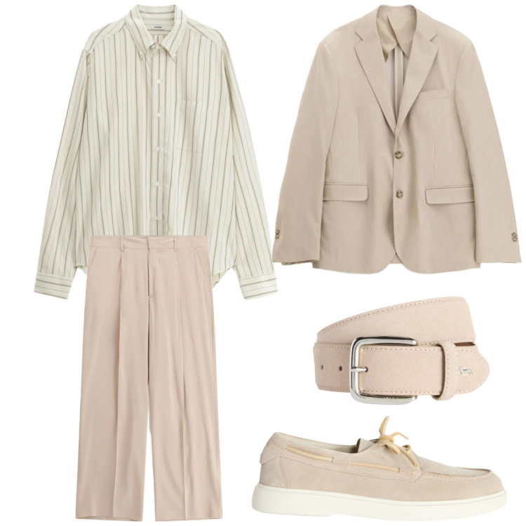 Outfit uomo - PrimaVera. Stile Business/Elegante per Cerimonia. Abbinamento con scarpe stringate, cinture, camicie, pantaloni, giacche.