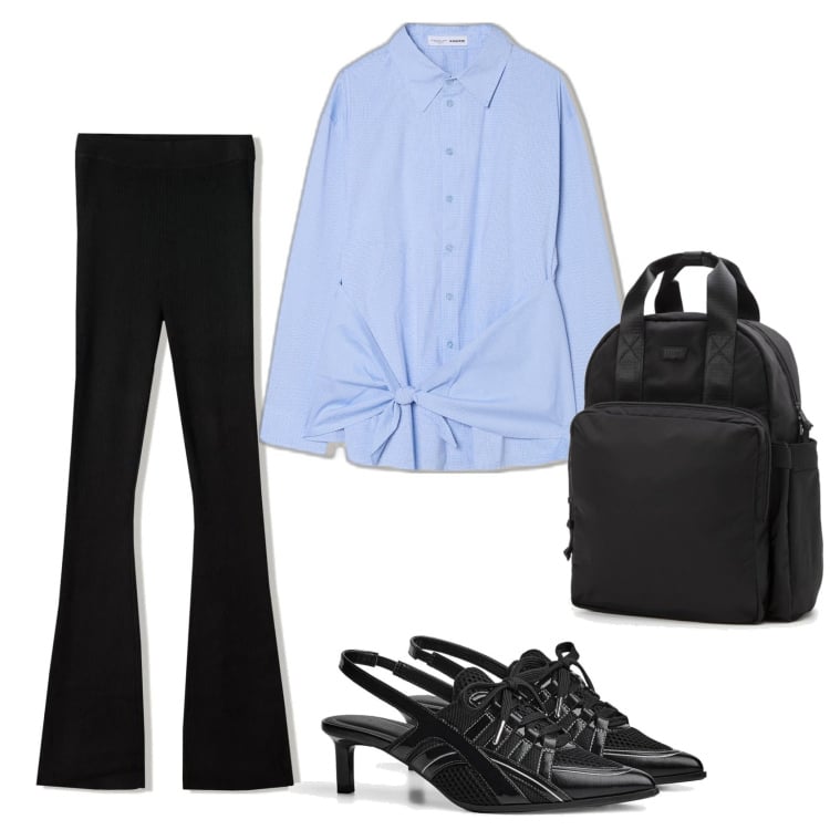 Outfit mujer - Urban style. Estilo Urban para Todos los días. Combinación con mochilas, pantalones, sneakers, camisas.