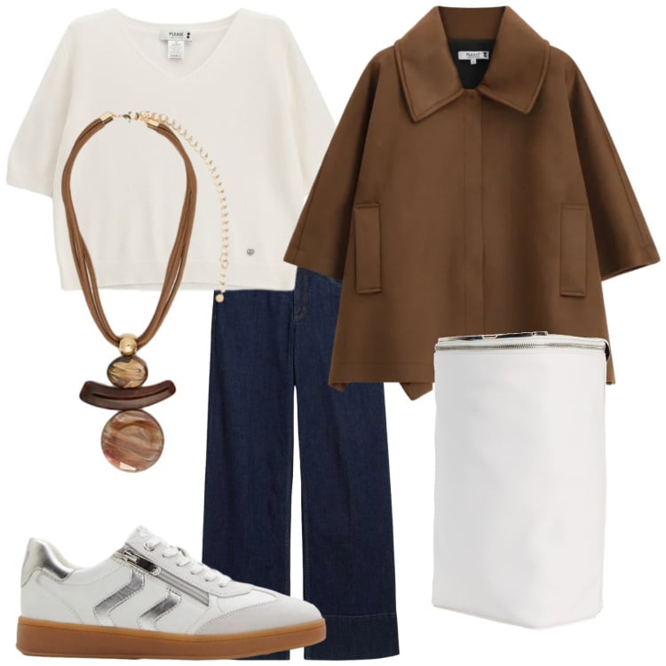 Outfit donna - Il sacco Diesel. Stile Trendy per Tutti i giorni. Abbinamento con zaini, sneakers, jeans, ciondoli, maglieria, cappotti.