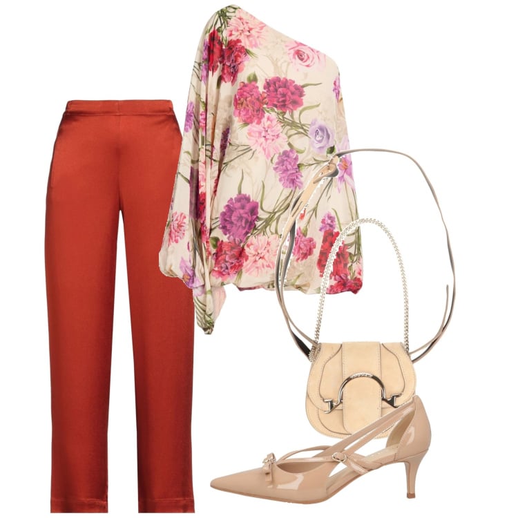 Outfit donna - Abiti che si muovono con te - Focus Donn. Stile Chic per Cerimonia. Abbinamento con top, marsupi, décolleté, pantaloni.