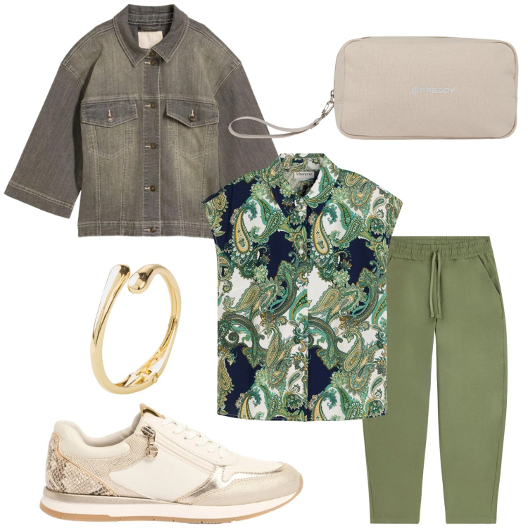 Outfit donna - Jeans grey. Stile Minimal per Tutti i giorni. Abbinamento con camicie, braccialetti, sneakers, cappotti, pantaloni, valigie.