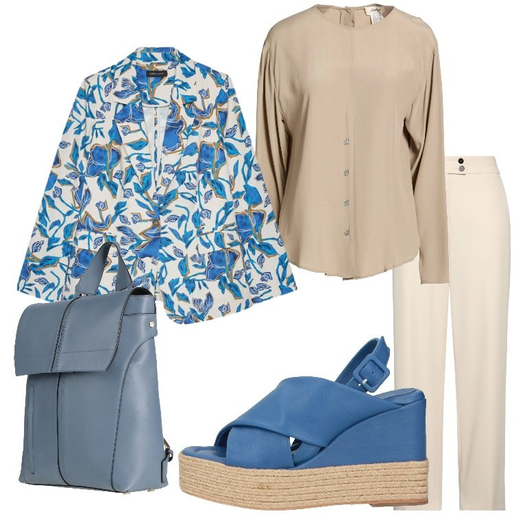 Outfit donna - Abiti che si muovono con te. Stile Basic per Tutti i giorni. Abbinamento con camicie, pantaloni, espadrillas, zaini, blazer.