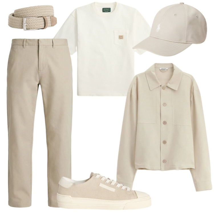 Outfit uomo - #shopping. Stile Trendy per Tutti i giorni. Abbinamento con cinture, sneakers, pantaloni cargo, camicie, cappelli, t-shirt.