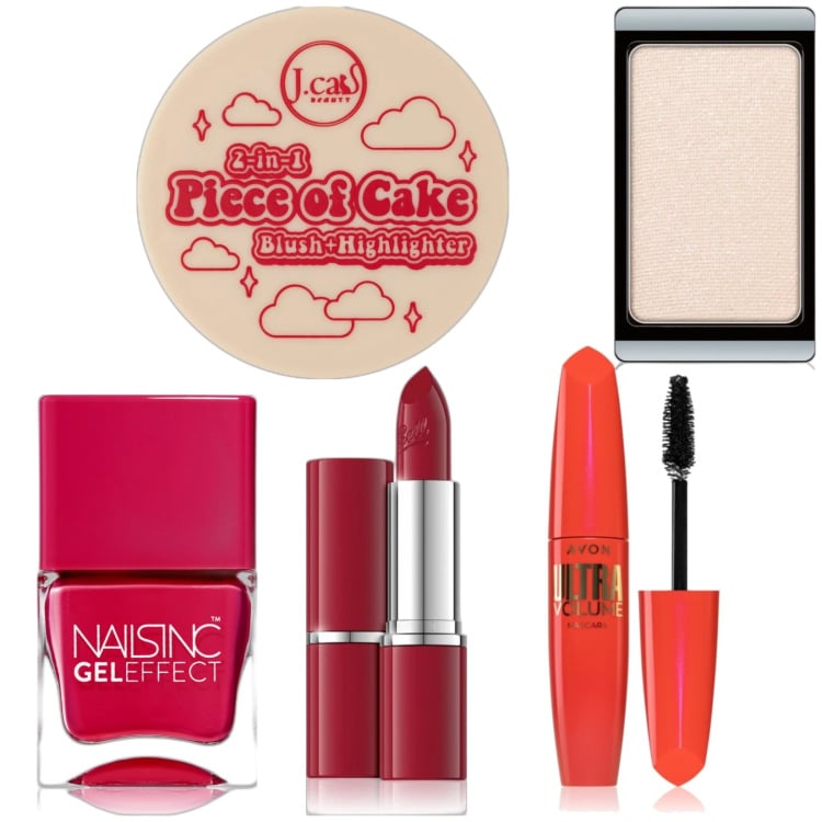 Outfit donna - Makeup anni 50. Abbinamento con rossetti, mascara, smalti, ombretti, blush.