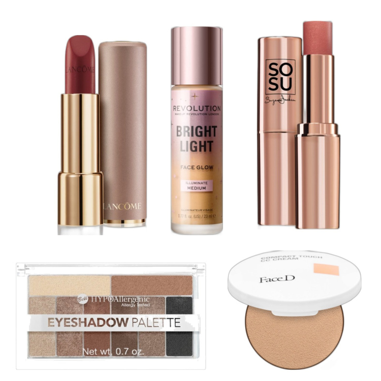 Outfit donna - Makeup gita Pasquale. Abbinamento con ombretti, rossetti, fondotinta, blush, correttori.