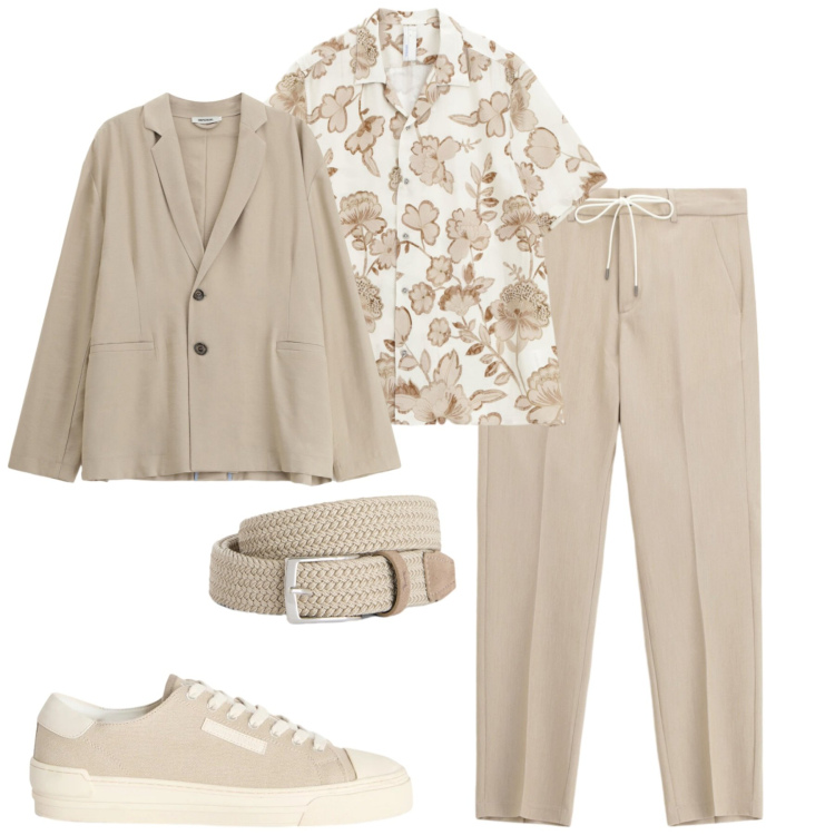 Outfit uomo - Imperial. Stile Trendy per Serata speciale. Abbinamento con giacche, pantaloni, camicie a manica corta, cinture, sneakers.