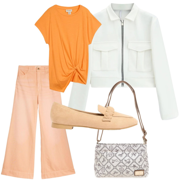 Outfit donna - Casual minimal. Stile Minimal per Tutti i giorni. Abbinamento con maglieria, jeans, mocassini, cappotti, borse a tracolla.
