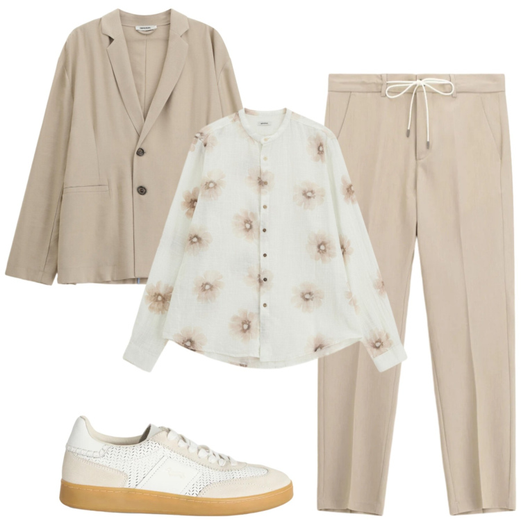 Outfit uomo - Serata. Stile Trendy per Serata speciale. Abbinamento con giacche, pantaloni, camicie, sneakers.