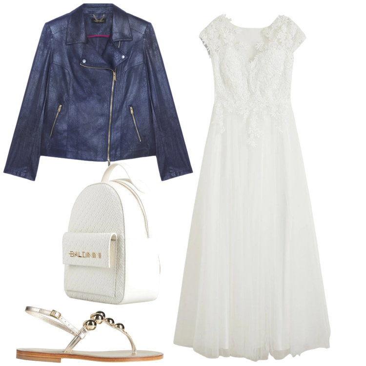 Outfit donna - Total look #2385215. Stile Romantica per Tutti i giorni. Abbinamento con zaini, infradito, vestiti, blazer.