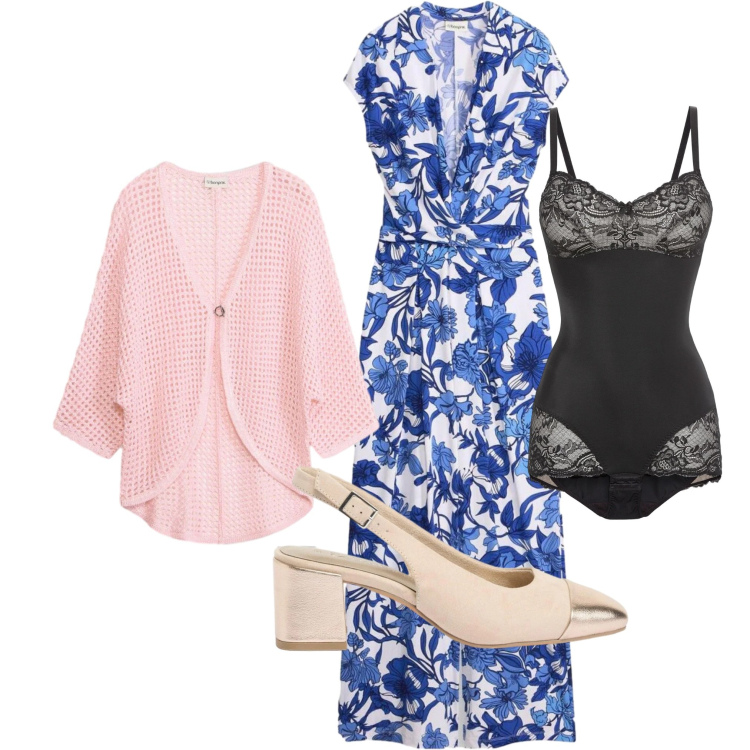 Outfit donna - Molto comodo in auto con i nipoti. Stile Casual chic per Tutti i giorni. Abbinamento con body, tute, cardigans, décolleté.