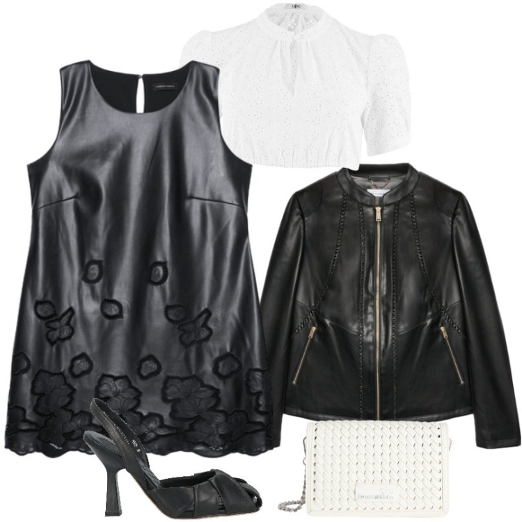 Outfit donna - Look validi da mattina a sera. Stile Urban per Tutti i giorni. Abbinamento con décolleté, camicie, vestiti corti, blazer, borse a tracolla.