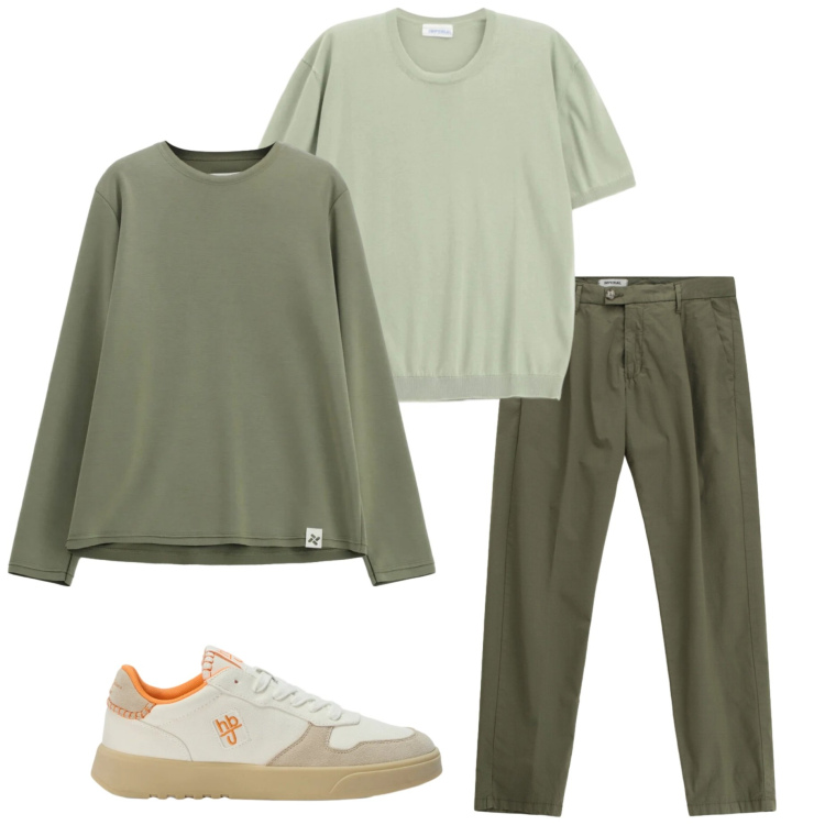 Outfit uomo - Tutti i giorni. Stile Urban per Tutti i giorni. Abbinamento con felpe, t-shirt, pantaloni, sneakers.