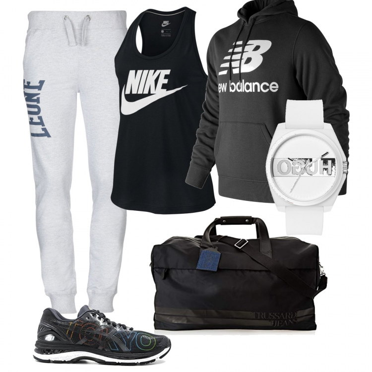 Outfit uomo - Stiloso in palestra. Stile Casual per Sport.