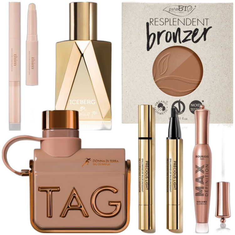 Outfit donna - Beauty-box #2391596. Abbinamento con profumi, profumi, correttori, terre, mascara, correttori.