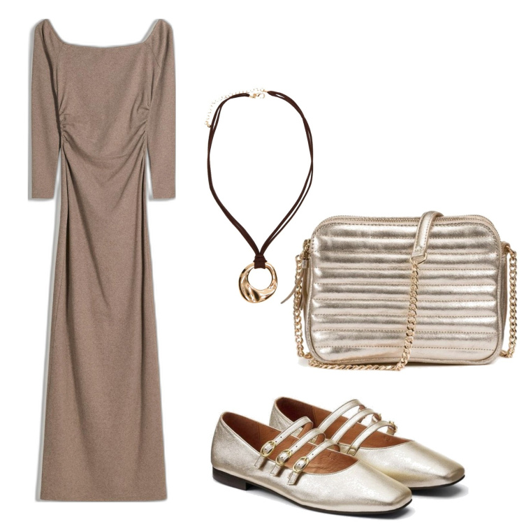 Outfit mujer - Urban style. Estilo Urban para Todos los días. Combinación con bolsos de hombro, bailarinas, vestidos, colgantes.