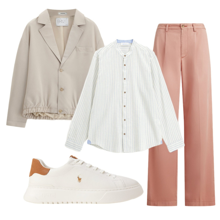 Outfit uomo - Total look #2392887. Stile Urban per Serata speciale. Abbinamento con camicie, giacche, pantaloni, sneakers.