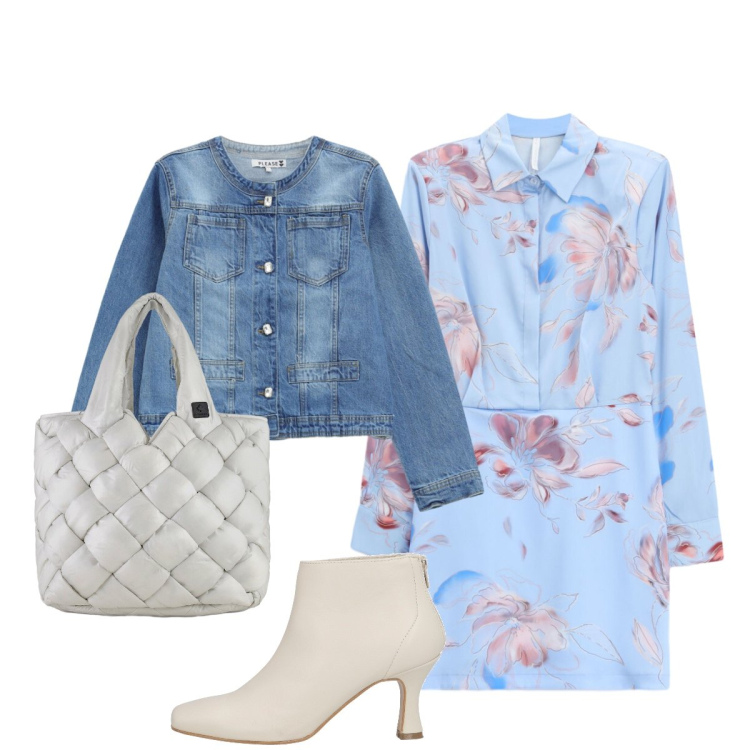 Outfit donna - Maggio: leggerezza e libertà. Stile Glamour per Tutti i giorni. Abbinamento con stivaletti, blazer, vestiti corti, borse tote.