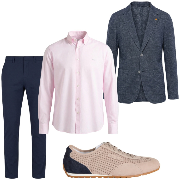 Outfit uomo - Dettagli perfetti. Stile Trendy per Tutti i giorni. Abbinamento con sneakers, camicie, pantaloni chino, giacche.