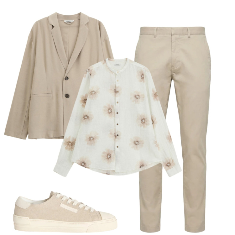 Outfit uomo - La giacca destrutturata. Stile Urban per Tutti i giorni. Abbinamento con giacche, camicie, sneakers, pantaloni.