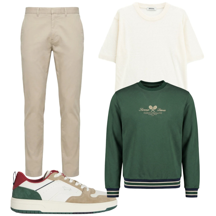 Outfit uomo - Seguimi. Stile Trendy per Tutti i giorni. Abbinamento con t-shirt, sneakers, felpe, pantaloni.