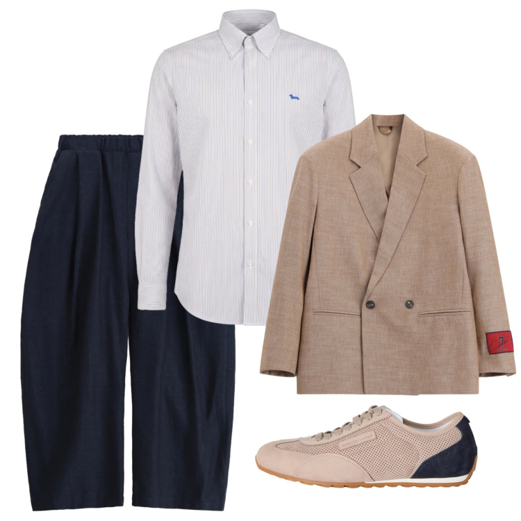 Outfit uomo - Trendy. Stile Trendy per Tutti i giorni. Abbinamento con pantaloni, giacche, sneakers, camicie.
