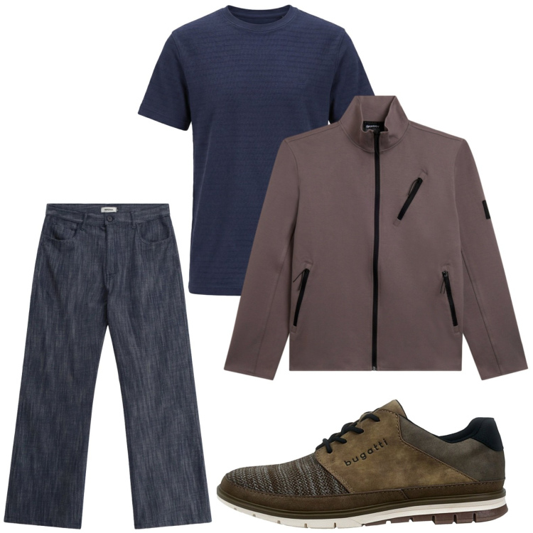 Outfit uomo - Outfit originale. Stile Casual per Tutti i giorni. Abbinamento con jeans, t-shirt, felpe, sneakers.