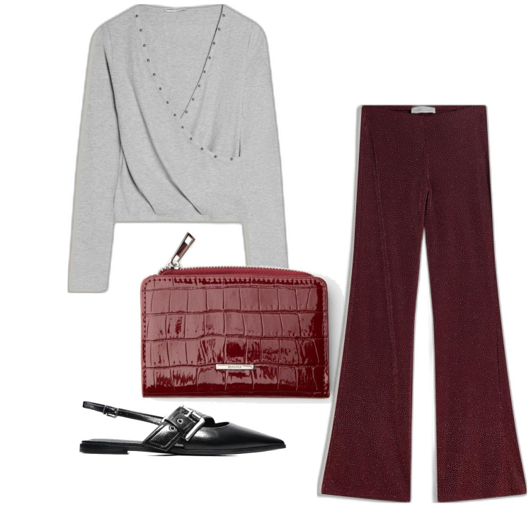 Outfit mujer - Urban style. Estilo Urban para Todos los días. Combinación con camiseta, pantalones, monederos, bailarinas.