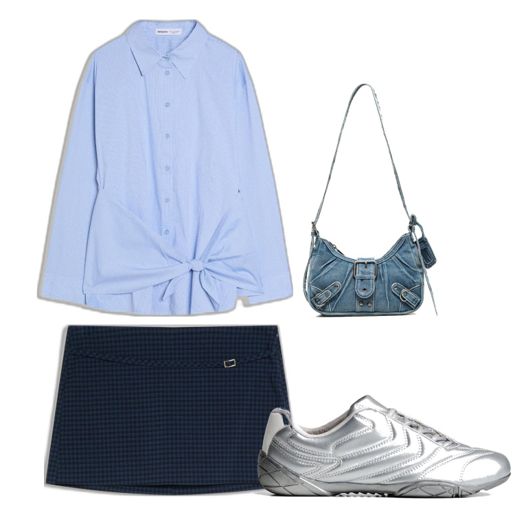 Outfit mujer - Urban style. Estilo Urban para Todos los días. Combinación con sneakers, faldas, camisas, bandoleras.