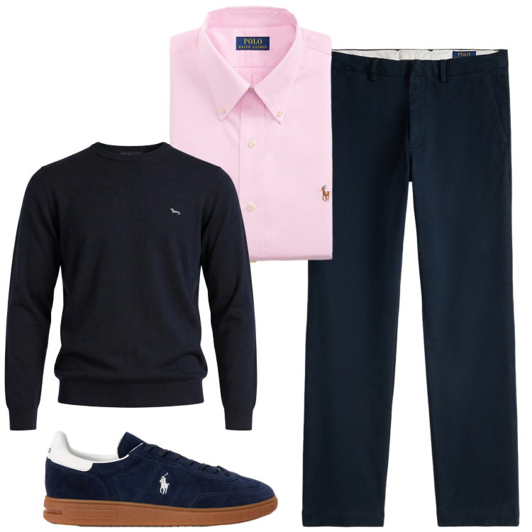 Outfit uomo - Urban da mattina a sera. Stile Urban per Tutti i giorni. Abbinamento con maglieria, sneakers, camicie, pantaloni chino.