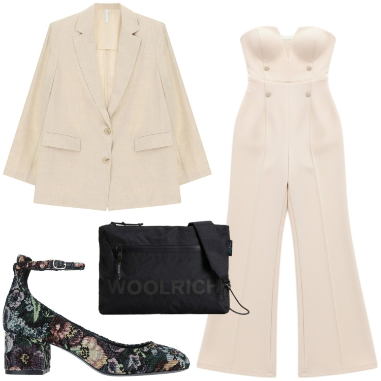 Outfit donna - Mary Jane stilosa. Stile Urban per Cerimonia. Abbinamento con décolleté, borse a tracolla, tute, blazer.