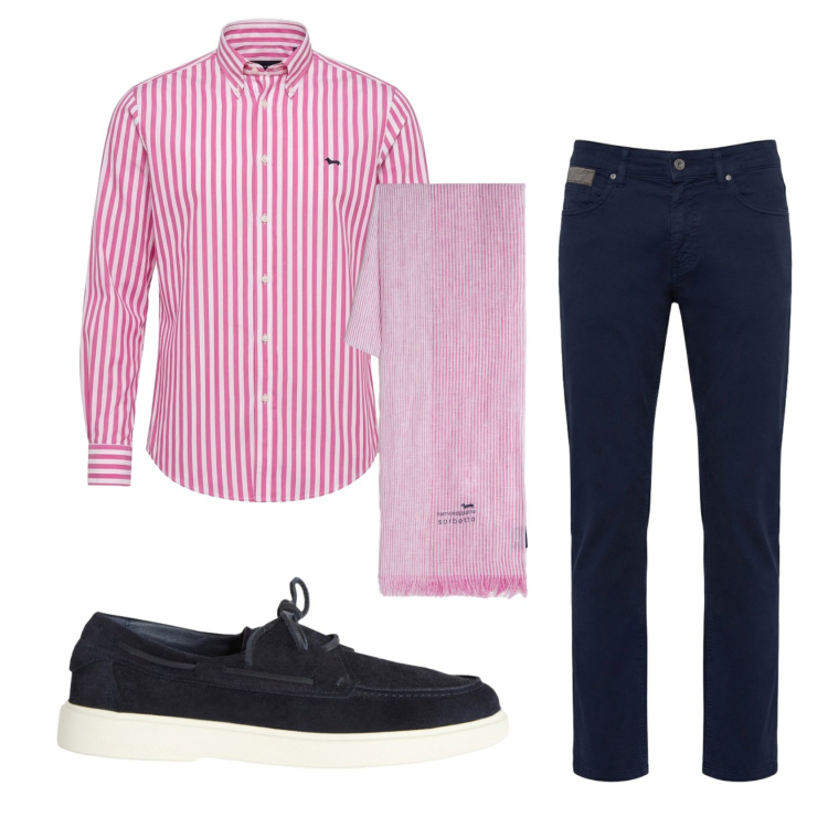 Outfit uomo - Total look #2434162. Stile Business/Elegante per Serata speciale. Abbinamento con scarpe stringate, sciarpe, pantaloni, camicie.