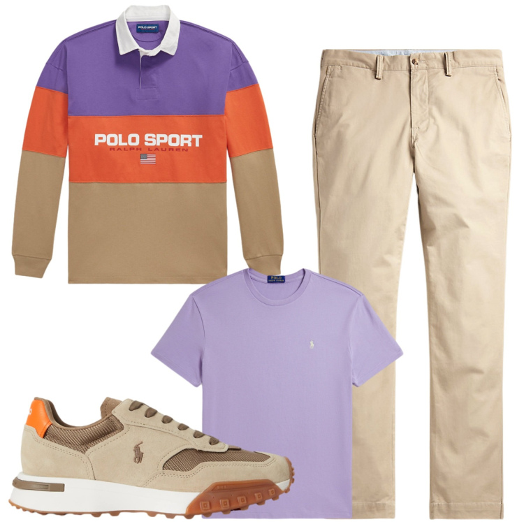 Outfit uomo - La felpa.big fit. Stile Casual per Tutti i giorni. Abbinamento con pantaloni, t-shirt, sneakers, maglieria.