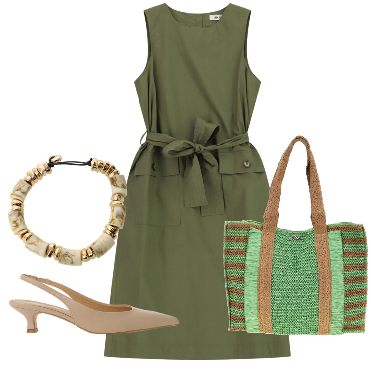 Outfit donna - Perit chemisier. Stile Bon Ton per Ufficio. Abbinamento con vestiti midi/longuette, décolleté, braccialetti, borse a spalla.