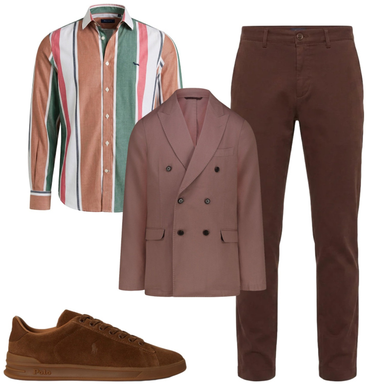Outfit uomo - City. Stile Urban per Tutti i giorni. Abbinamento con camicie, pantaloni, giacche, sneakers.