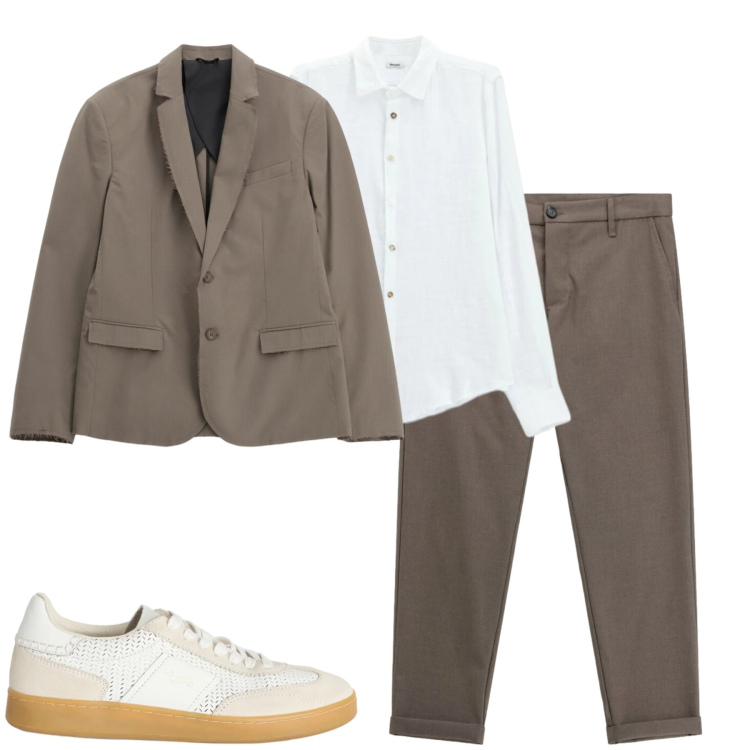 Outfit uomo - City. Stile Urban per Tutti i giorni. Abbinamento con sneakers, giacche, camicie, pantaloni.