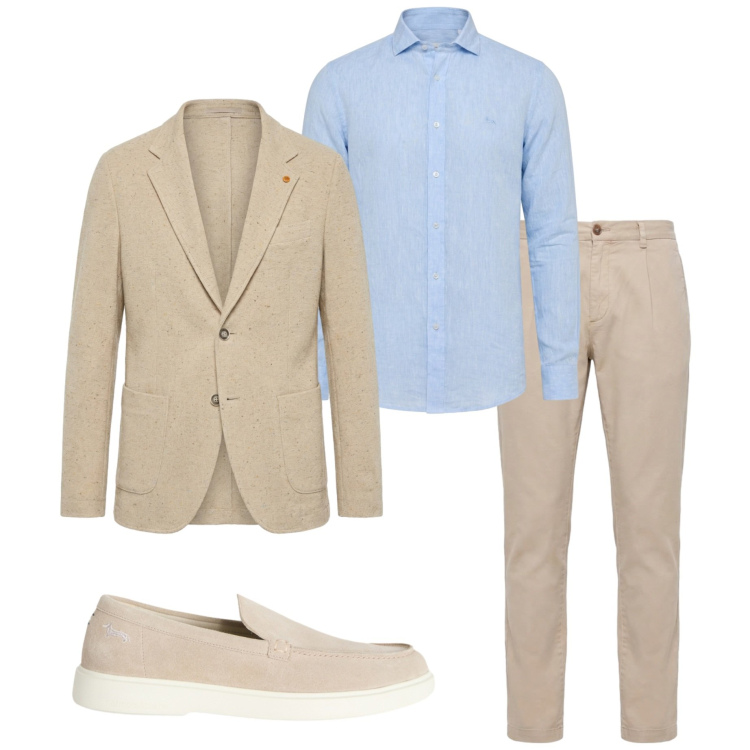 Outfit uomo - Serata speciale. Stile Business/Elegante per Serata speciale. Abbinamento con scarpe stringate, pantaloni, giacche, camicie.