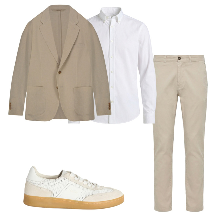 Outfit uomo - Total look #2461750. Stile Casual per Tutti i giorni. Abbinamento con sneakers, camicie, pantaloni, giacche.